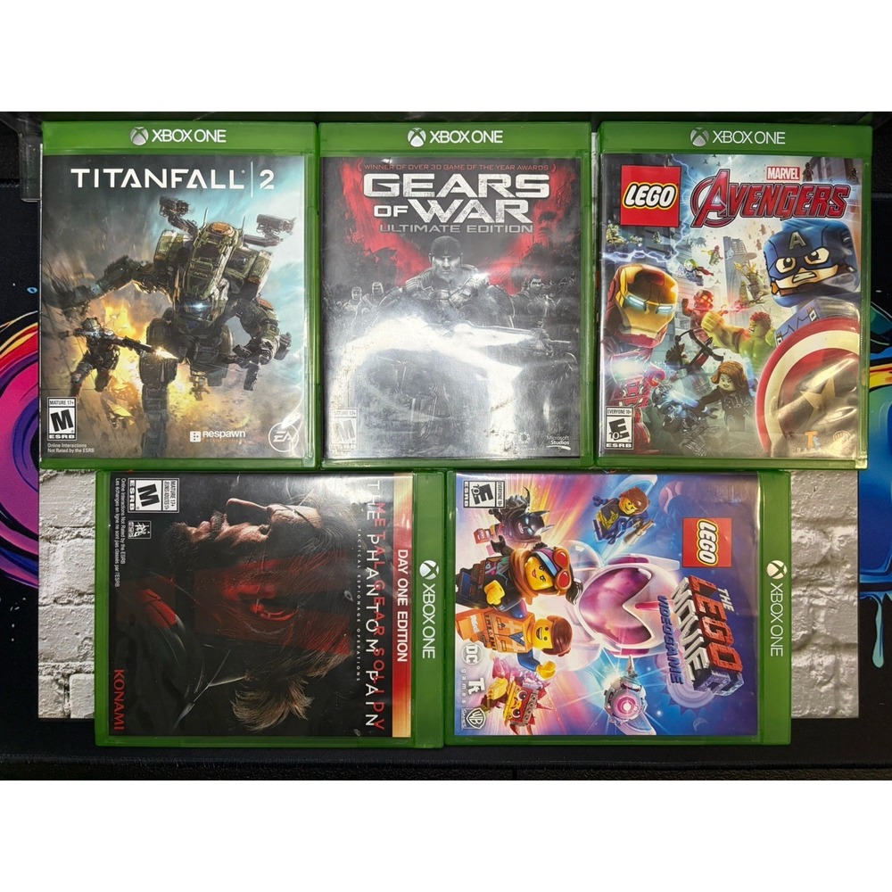 Xbox One Games Lot of 10 COD WWII Sniper Elite 4 Metal Gear Solid V LEGO CIB - Picture 10 of 14